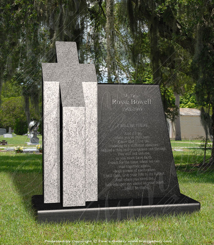 Granite Memorials  - Holy Cross Granite Memorial - MEM-279