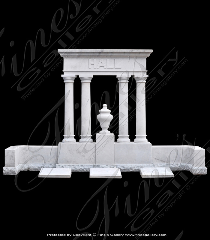 Search Result For Marble Memorials  - Family Plot Marble Monument - MEM-458