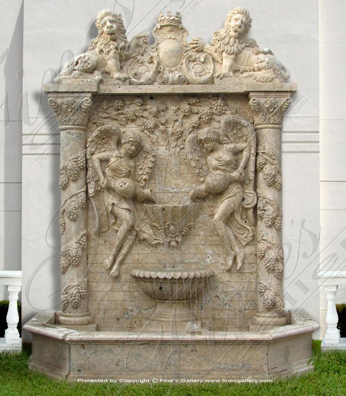 Mythical Marble Wall Fountain