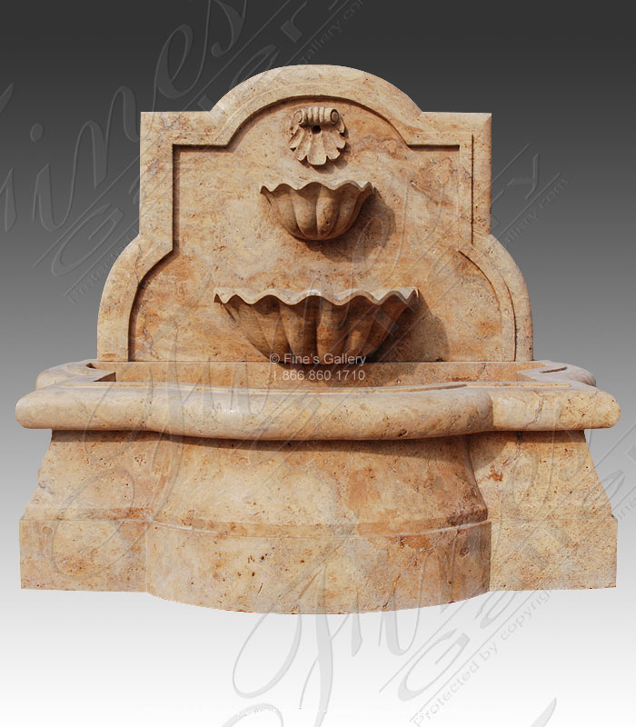 Search Result For Marble Fountains  - Shell Marble Fountain - MF-1153