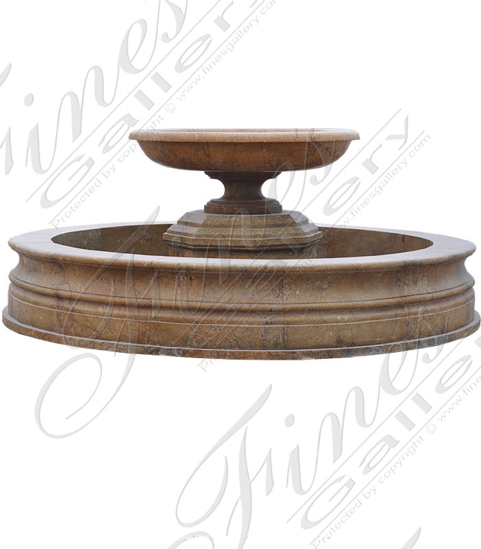 Circular Granite Fountain Feature