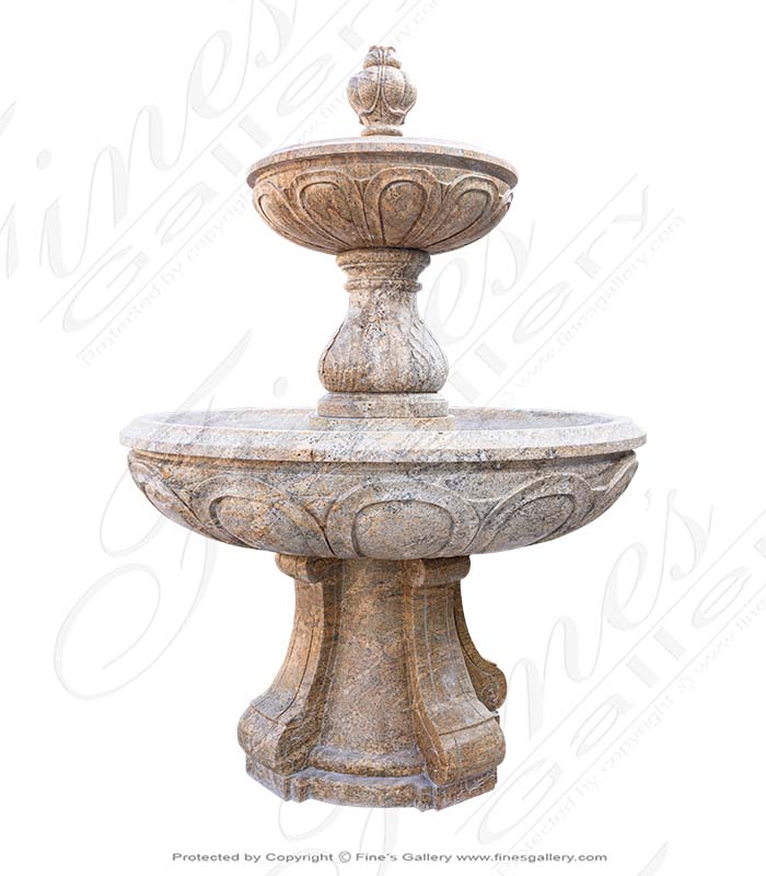 Marble Fountains  - Granite Garden Fountain - MF-1247