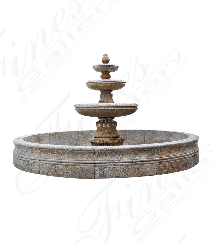 Marble Fountains  - Imperial Granite Fountain - MF-1429