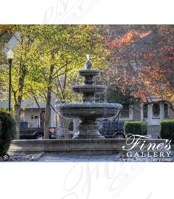 Search Result For Marble Fountains  - Granite Motor Court Fountain - MF-1267