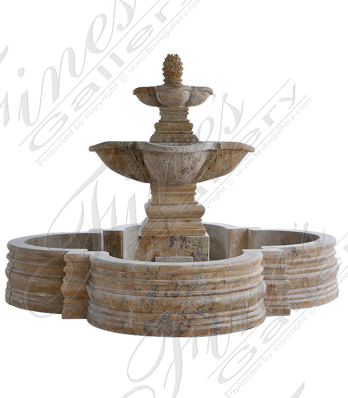 Marble Fountains  - Verona Gardens Granite Fountain - MF-1317