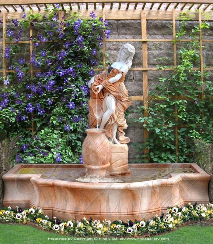 Marble Fountains  - Bella Garden Fountain - MF-1371