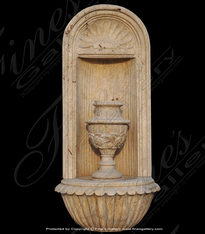 Marble Fountains  - Niche Wall Fountain - MF-1390