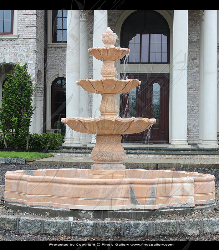 Search Result For Marble Fountains  - White Marble Garden Fountain - MF-1348