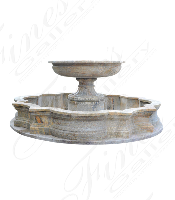 Search Result For Marble Fountains  - Athens White Granite Courtyard Fountain - MF-1658