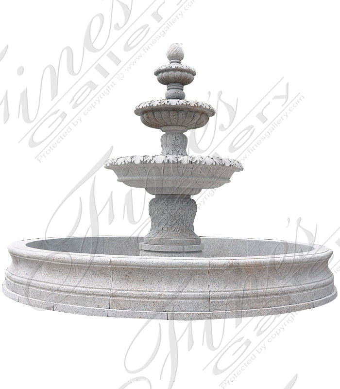 Marble Fountains  - Imperial Granite Fountain - MF-1429