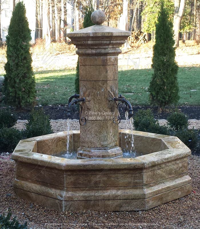 Search Result For Marble Fountains  - French Countryside Fountain - MF-1515