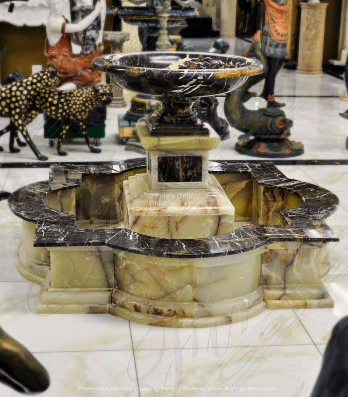 Marble Fountains  - One Tiered Granite Fountain - MF-1412