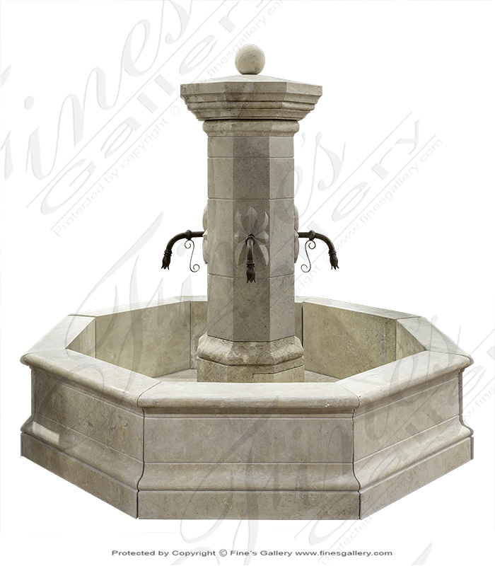 Search Result For Marble Fountains  - French Countryside Fountain - MF-1515