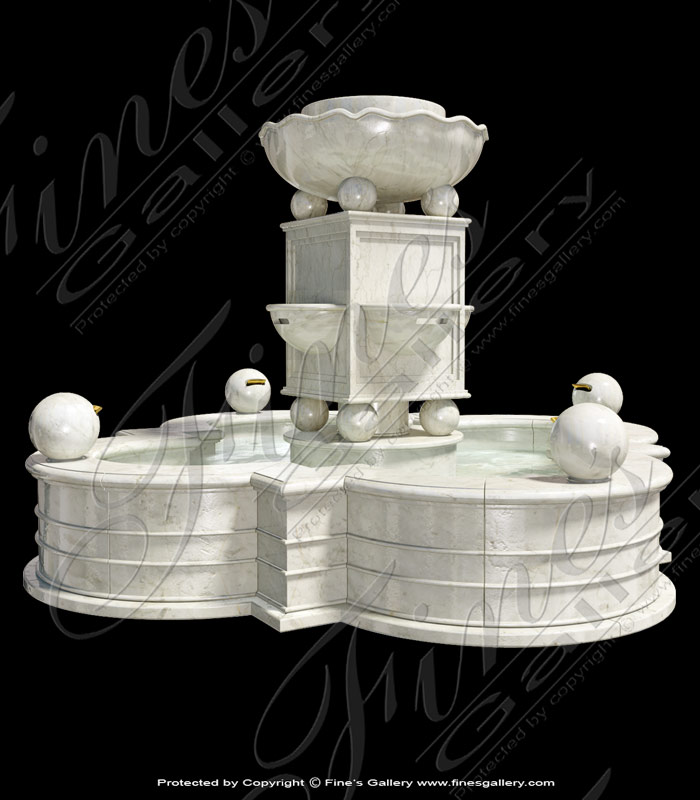 Marble Fountains  - Modern Marble Fountain - MF-1606