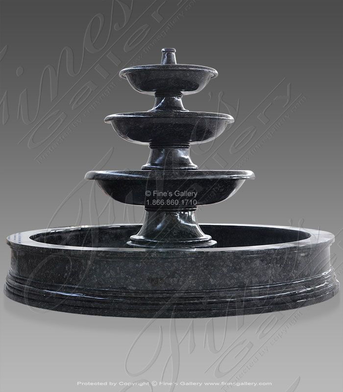 Marble Fountains  - Transitional Granite Fountain - MF-1639