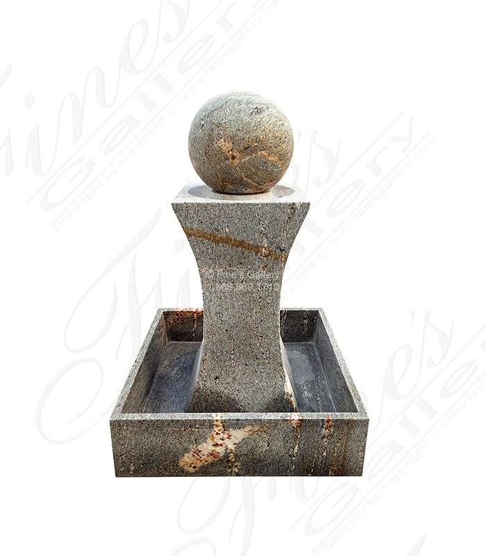Marble Fountains  - Modern White Onyx Fountain - MF-1592