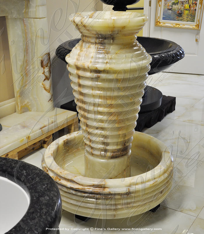 Marble Fountains  - Onyx Urn Fountain - MF-1733