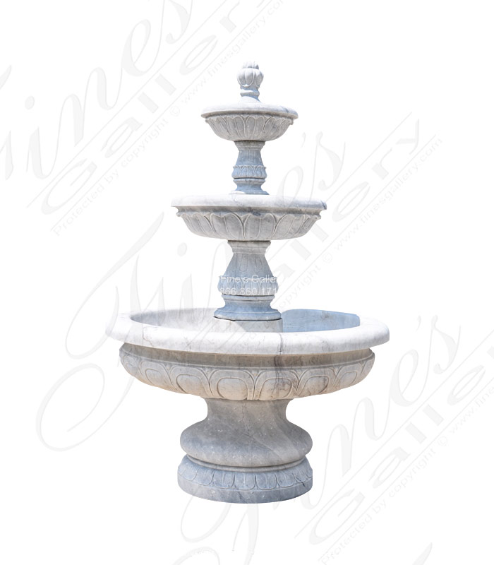 Marble Fountains  - Tuscan Outdoor Marble Fountain - MF-1801
