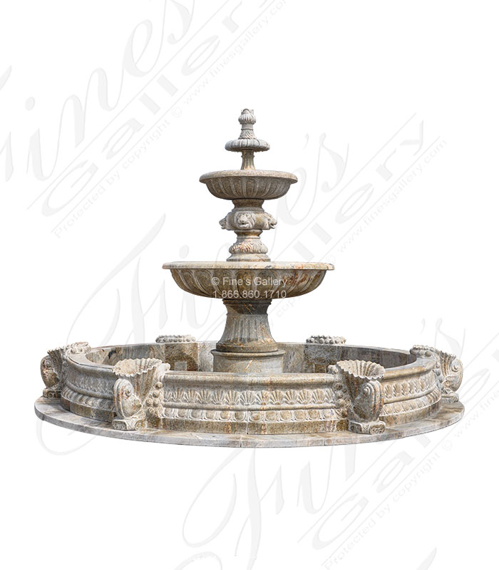 Search Result For Marble Fountains  - Classic Granite Fountain - MF-1802