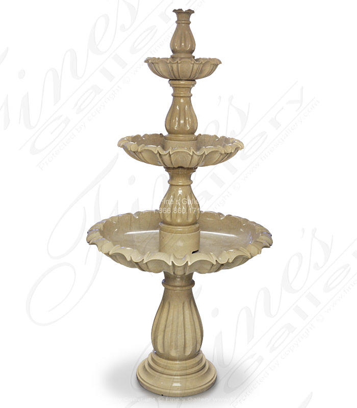 Polished Marble Fountain 