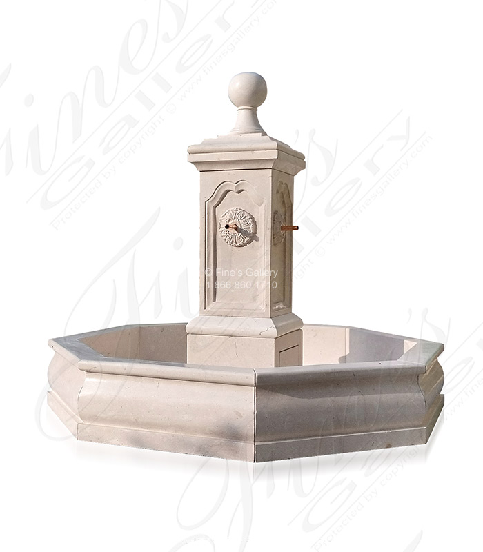 Marble Fountains  - French Country Old World Fountain - MF-1850