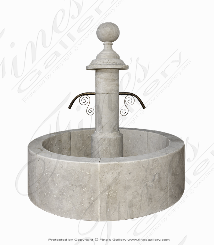 Marble Fountains  - Countryside Fountain From Italy - MF-1905