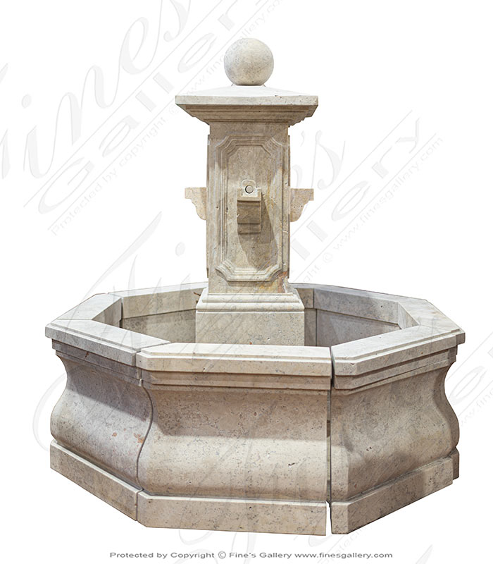 Rare Old World Fountain with Modern Twist