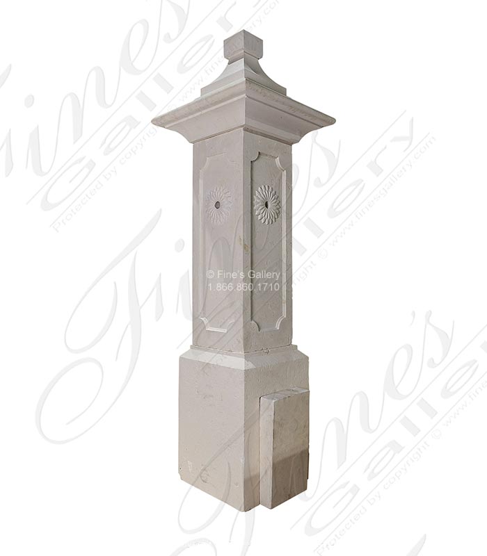 A French Country Style Fountain in French Limestone