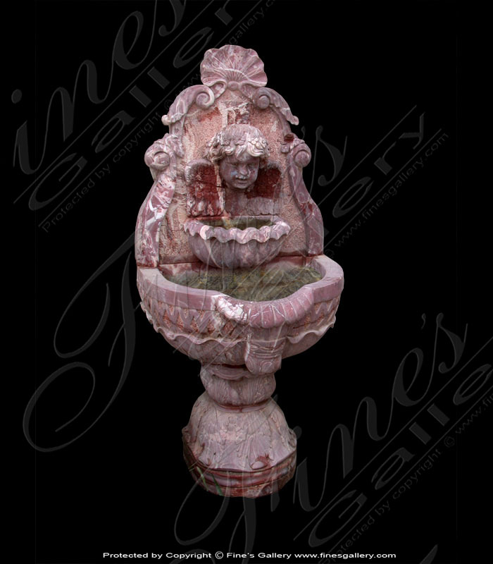 Marble Fountains  - Marble Wall Fountain - MF-311