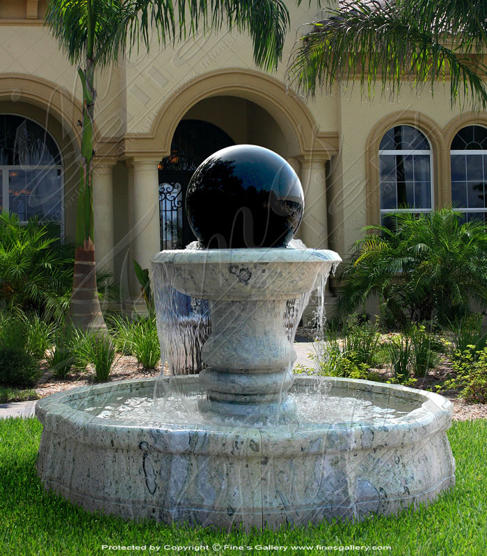 Sphere style Marble fountains