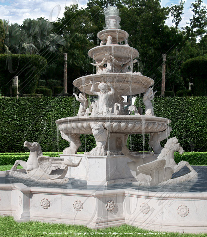 All Marble fountains