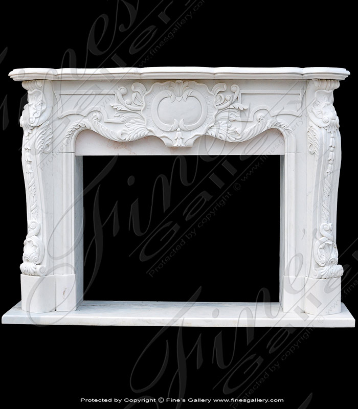 Marble Fireplaces  - Marble Fireplace - MFP-1502