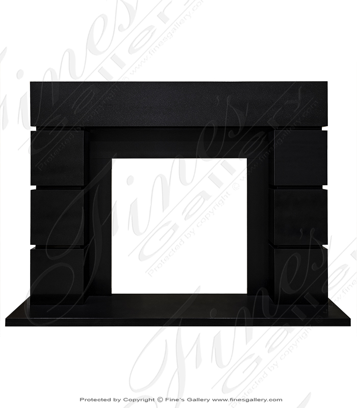 Marble Fireplaces  - Contemporary Granite Mantel - MFP-1571