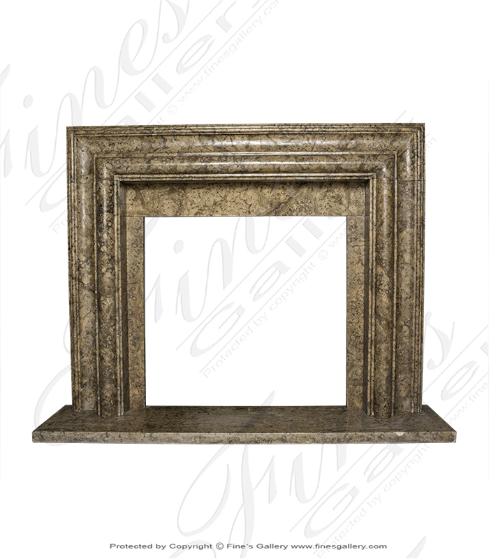 Marble Fireplaces  - Italian Rosso Verona Bolection - MFP-1806