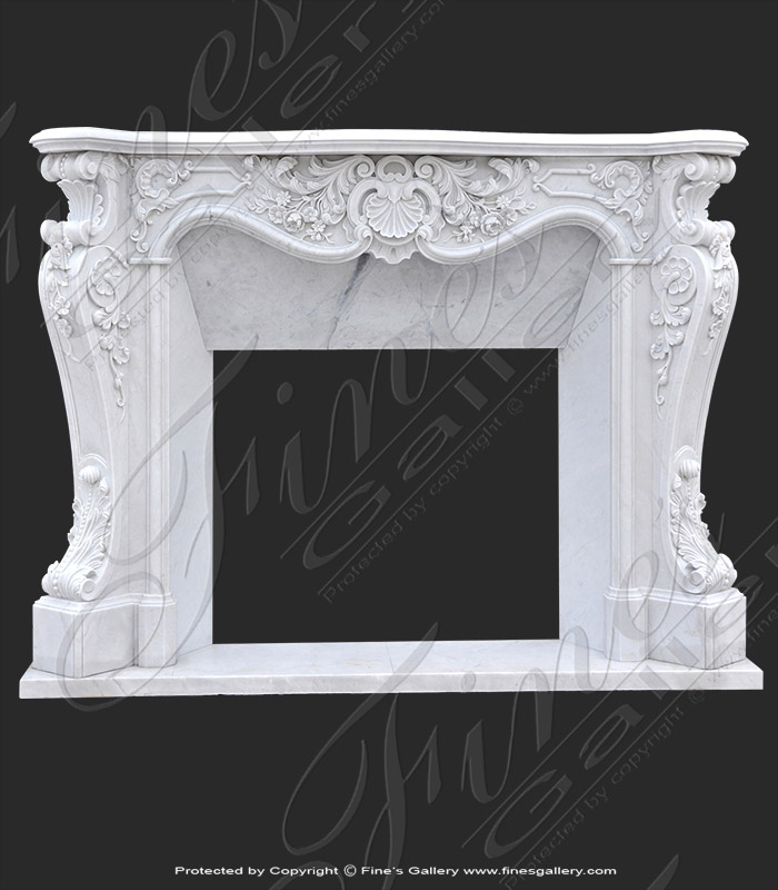 Marble Fireplaces  - The Lux French Marble Surround - MFP-1827