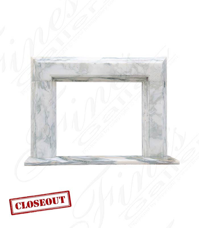 Luxurious Modern Marble Mantel