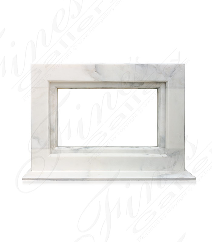 Marble Fireplaces  - Modern Marble Surround - MFP-1987