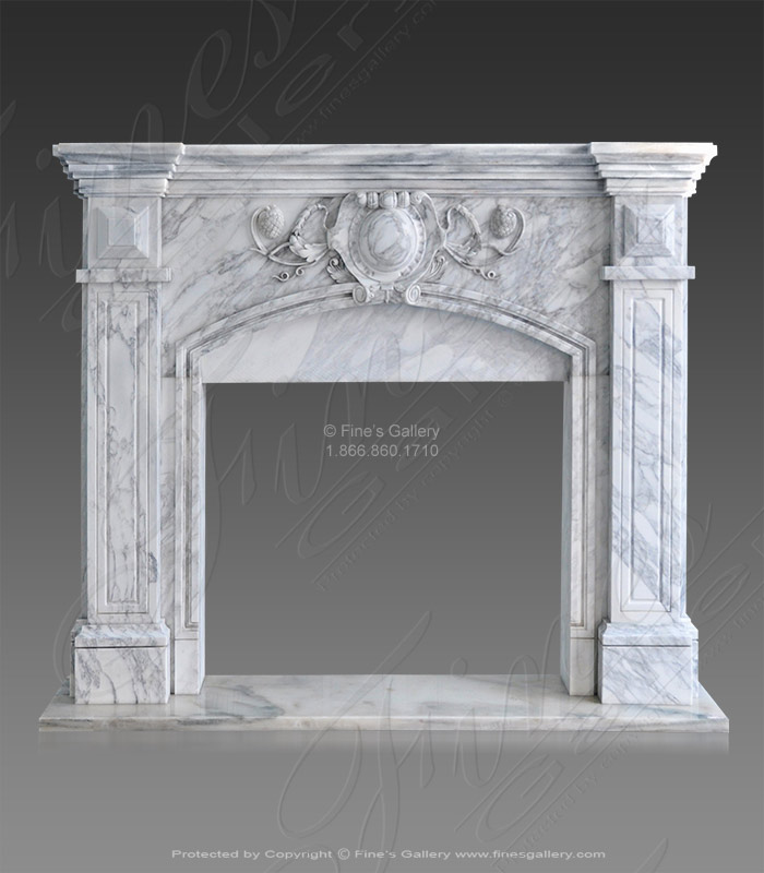 Marble Fireplaces  - Italian Marble Surround - MFP-2008