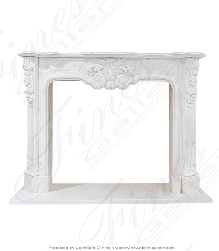 Marble Fireplaces  - Very Rare French Style Marble Surround - MFP-2299