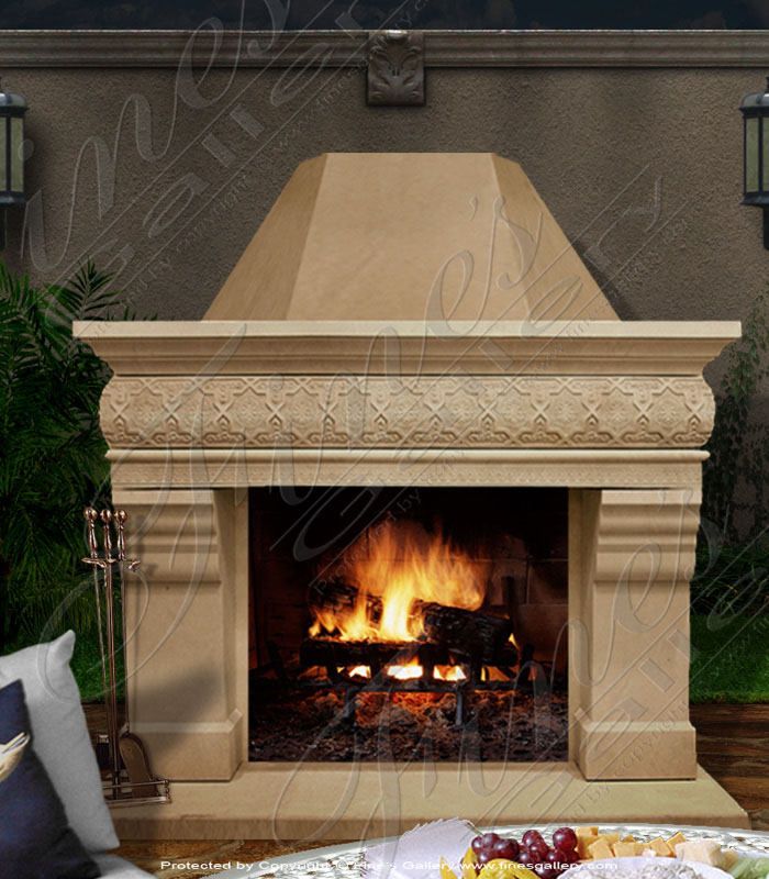 1Marble Fireplaces  - Marble Fireplace - MFP-465