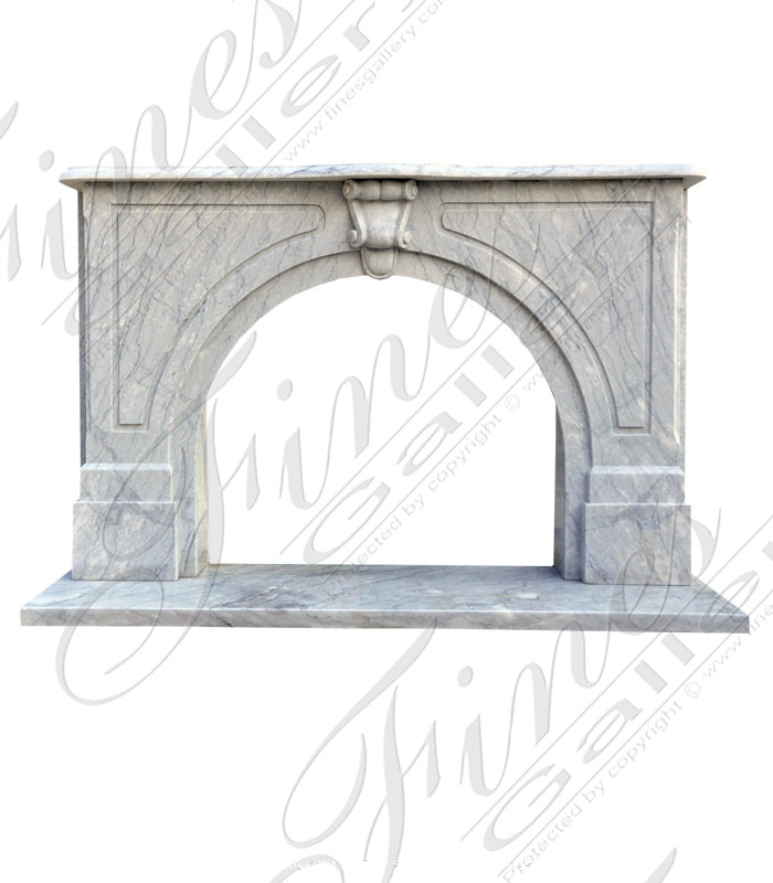 Marble Fireplaces  - Italianette Brownstone Marble Surround - MFP-549