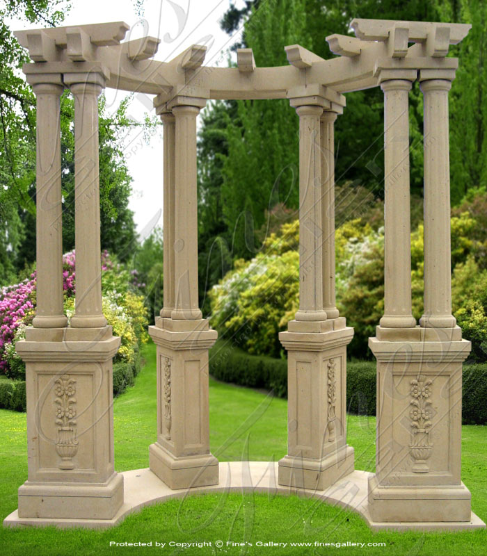 Search Result For Marble Gazebos  - Classical Beauty Marble Gazebo - MGZ-274