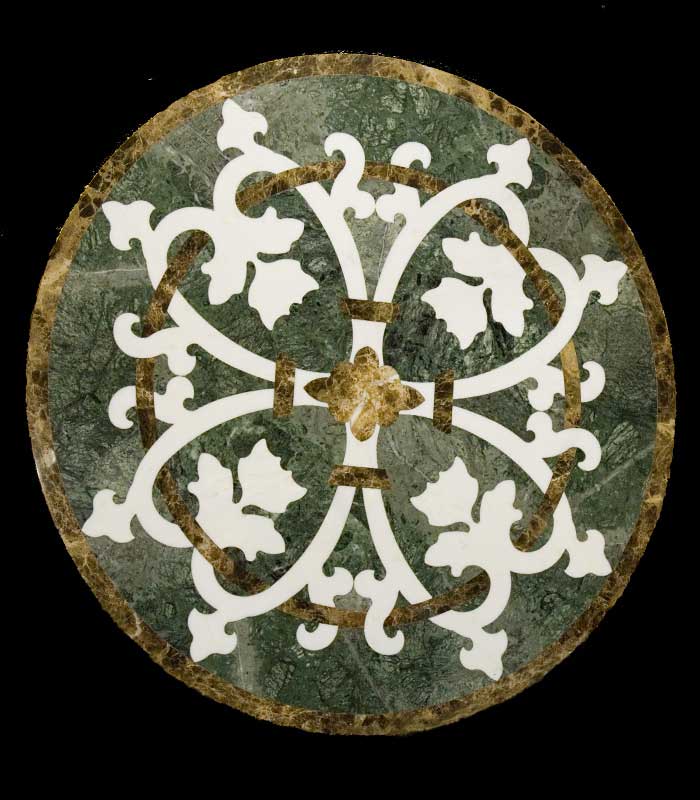 Marble Mosiacs  - Garden Majesty Marble Mosaic - MMT-159