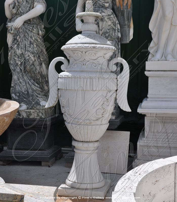 Search Result For Marble Planters  - Decorative Marble Urn - MP-249