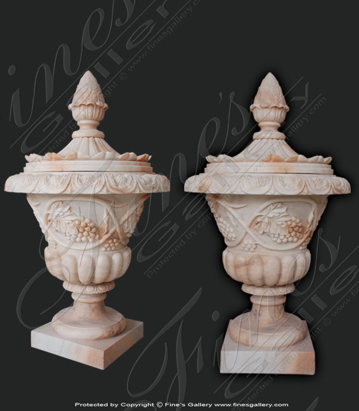 Marble Planters  - Rose Bouquet Planter - MP-316