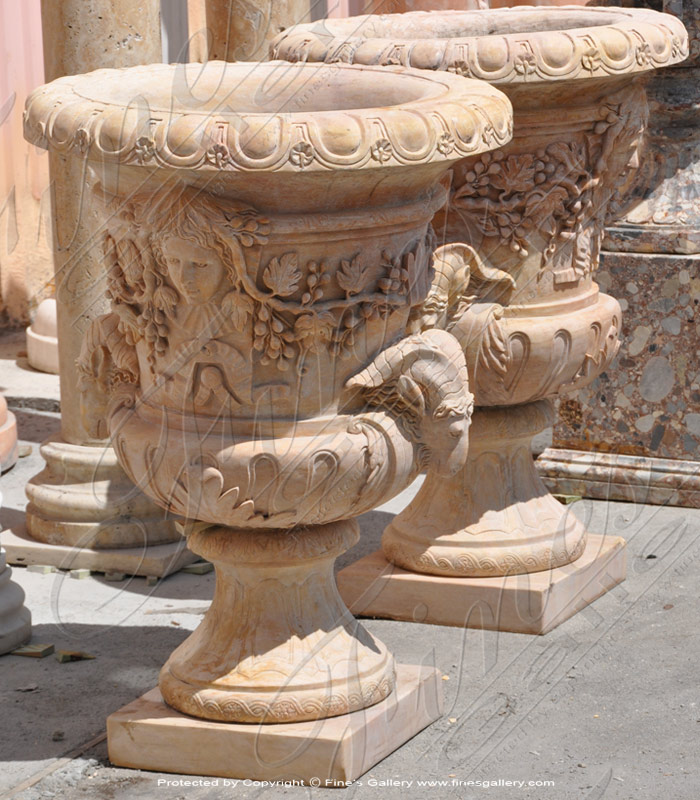 Search Result For Marble Planters  - Greek Mythical Planter - MP-157
