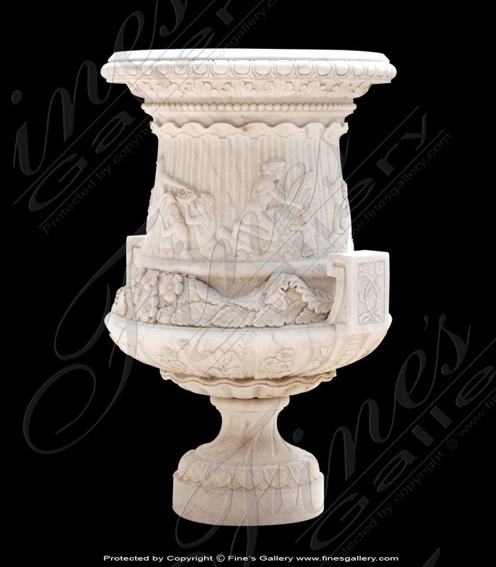 Search Result For Marble Planters  - Lion Head Marble Planter - MP-245