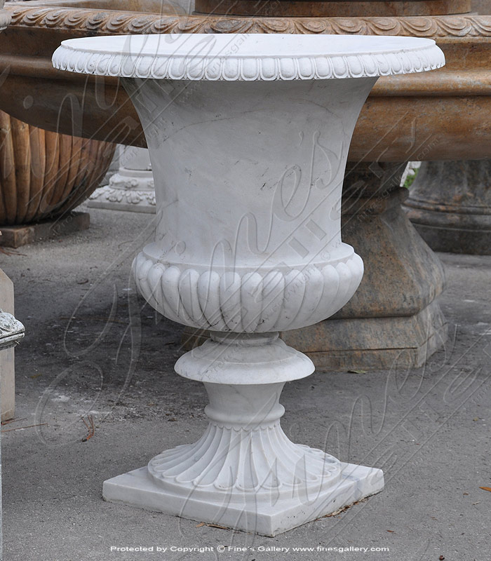 Search Result For Marble Planters  - White Marble Planter - MP-274