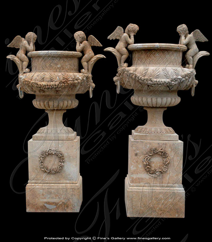 Search Result For Marble Planters  - Cupid's Joy Planter - MP-290