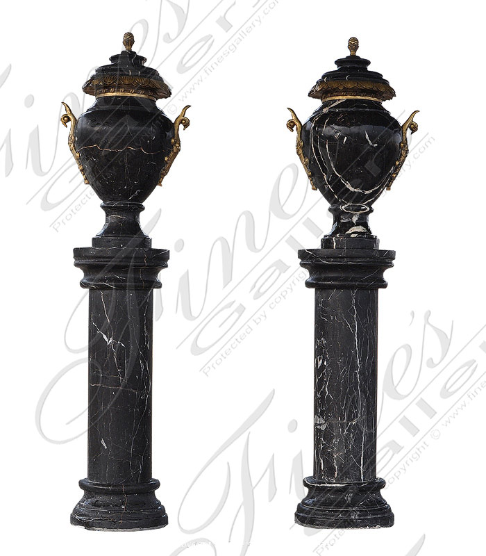 Marble Planters  - Italian Gothic Marble Planter - MP-106